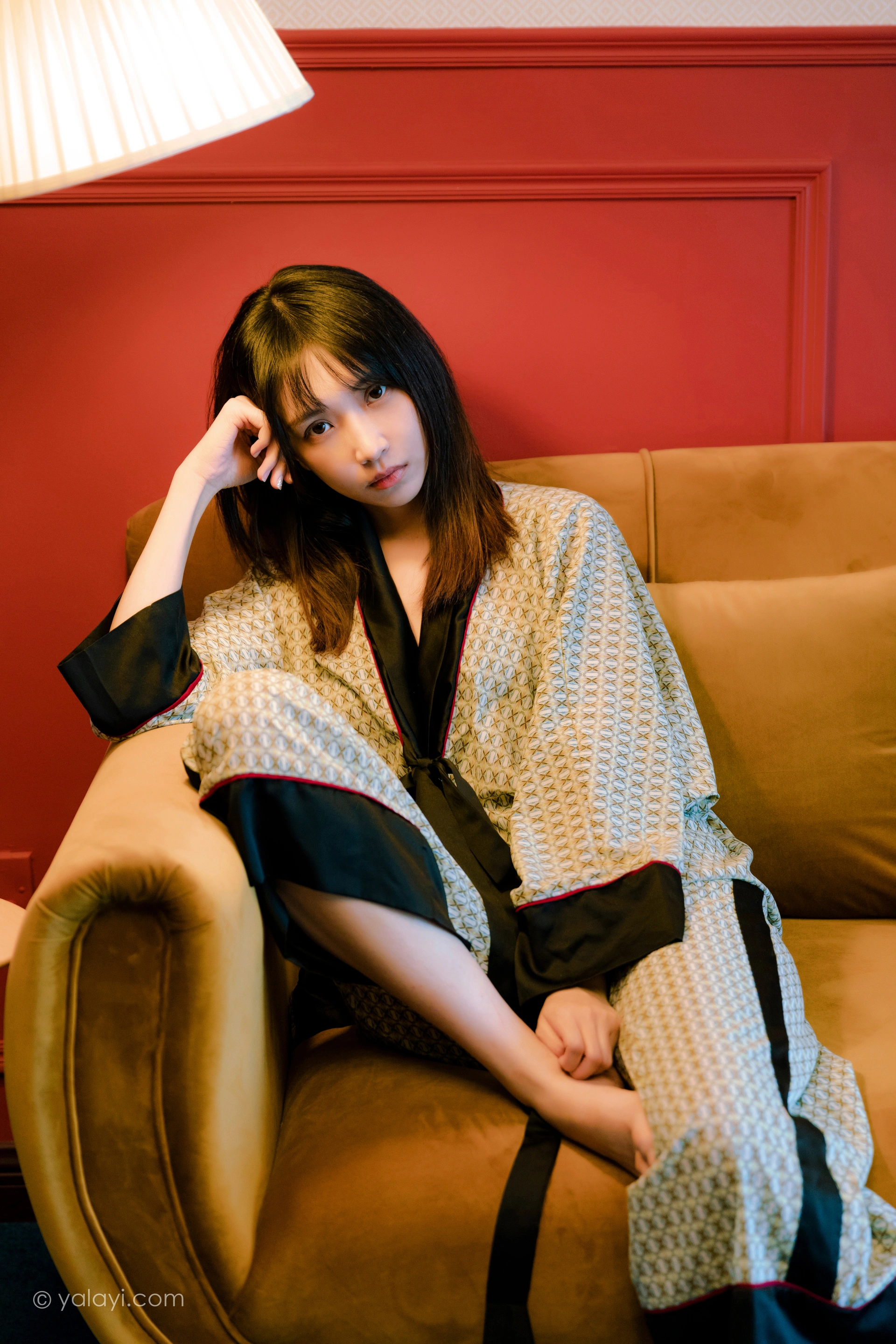 [YALAYI雅拉伊]2021.07.28 NO.824 等你来敲门 妍妍 2